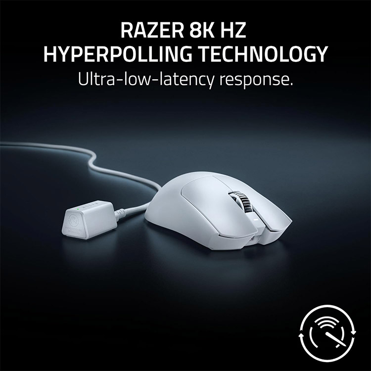 خرید موس Razer Viper v3 Pro - بی‌سیم - سفید